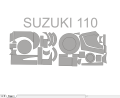 SUZUKI 110 complit enjan kit For Cars bikes00154. 