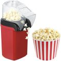 Electric Oil Free Po-Pcorn Maker, Mini Electric Po-Pcorn Po-Pper, 1200w, Po-Pcorn Makers for Home, Maker Small Home Party,Red. 