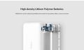 100% Original Xiaomi Redmi Power Bank 10000mAh 10W Fast Charging PB100LZM Dual USB Dual USB & Type C - White. 