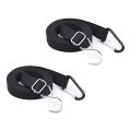 2pcs Universal Car Covers Fixed Automobile Hood Fixed Rope Strap Fixed Elastic Band Universal Car Cover Wind Belt. 