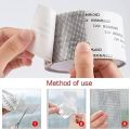 Z.M  Self-adhesive Window Screen Mosquito Net Repair Tape Covering Wire Mesh Tape Seal for Window Door Tears Holes Patch Repair 3 Ratings. 