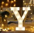 1pcs LED Alphabet Battery Operated All Led Letter A TO Z For Night Lights Wedding Birthday Party For Room and Decoration Using Without Electricity. 