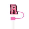 1PCS Letter Silicone Straw Covers Cap Compatible With Stanley 30&40Oz Cup 10mm Straw Toppers Reusable Dust-Proof Straw Caps-Cola Kids. 