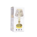 Battery Operated Crystal Diamond Desk LED Lamp, Modern Table Fancy Lamps, Mini Bedside Portable Lamp Shape Home Decor Night Light Bedrooms Tables Wear, Bedside Gift For Bedrooms Decoration, L.E.D Decorative Lights. 