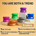 Hair wax Temporary Fine Texture Easy To Have Fashionable Hair Color Easy To Clean Without Damaging Hair Quick Coloring & Styling. 
