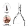 Hair Extension Pliers – Professional Micro Ring Bead Remover Tool for Nano & I-Tip Extensions – Stainless Steel Clamping Plier with Grip Handle for Salon & Home Use (1pc). 