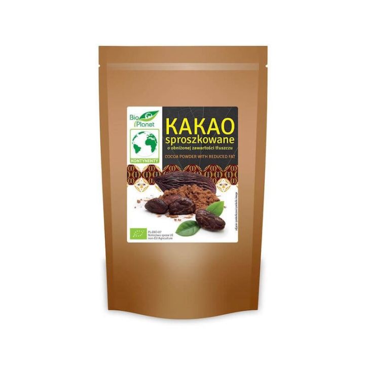 Organic Cacao Powder with Reducet Fat 200g Bio Planet