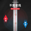 Refined mercury laboratory red water thermometer, household indoor glass industry, aquaculture water temperature measuring meter. 