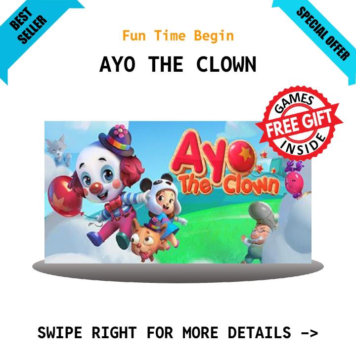 AYO THE CLOWN.JPG - PC Game - Complete Installation Guide - in GoogleDrive/MediaFire - QR Codes + 1 Extra free Game