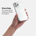 Caseit Ero Black/Clear Anti Drop Sleek Protective Cover For iPhone 11 12 13 14 15 Series. 