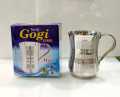 Stainless Steel Mug Indian design / Juice Mug Steel / Milk Mug (550 ml). 