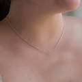 Neck chain for girls / Ladies - Silver Color. 