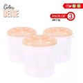 Storage Box 3pcs Same Size 5kg. 