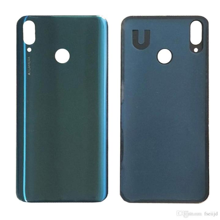 Huawei Y9 2019 Back Glass Battery Cover Rear Door Housing Case For Huawei Y9 2019 Back Battery Glass Cover Replacement