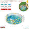 Bestway Deep 3 Ring Inflatable Large Size Swimming Pools, 20 Inch Depth Round Summer Pool, Water Games for Kids, 5 feet, 6 foot, 6.5 ft Pool for Children to Swim, 51041, 51042, 51043, 51045, 51048, 51121, 51122, Best Way Imported Indoor Outdoor Home Pools. 