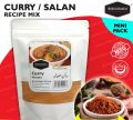 Curry Powder Salan Recipe Masala 25gm Mini Pack. 
