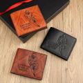 PU Mens Sports Theme Bifold Wallet Fashion Choice for Retired Men Great Gift for Him Rugby Fan. 