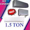 AC Dust Cover For Indoor & Outdoor Unit - Silver Parachute And Non Wooven fabric (1 Ton-1.5 Ton-2 Ton). 