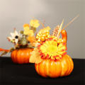 Pumpkin Ornament Crafts Pumpkin Centerpiece Halloween Party Decorations Harvest-themed Party Supplies Artificial Pumpkin Decorations. 