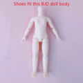 New Shoes for 1/6 BJD 28 CM Dolls Variety of Colors Heeled Flat Princess Shoes PVC Material Doll Accessories 3 Pairs. 
