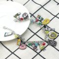 Cartoon Gravity Falls Bill Cipher Figure Toys Gravity Falls Bracelet Alloy Metal Charm Bracelets For Fans Toys Gifts. 