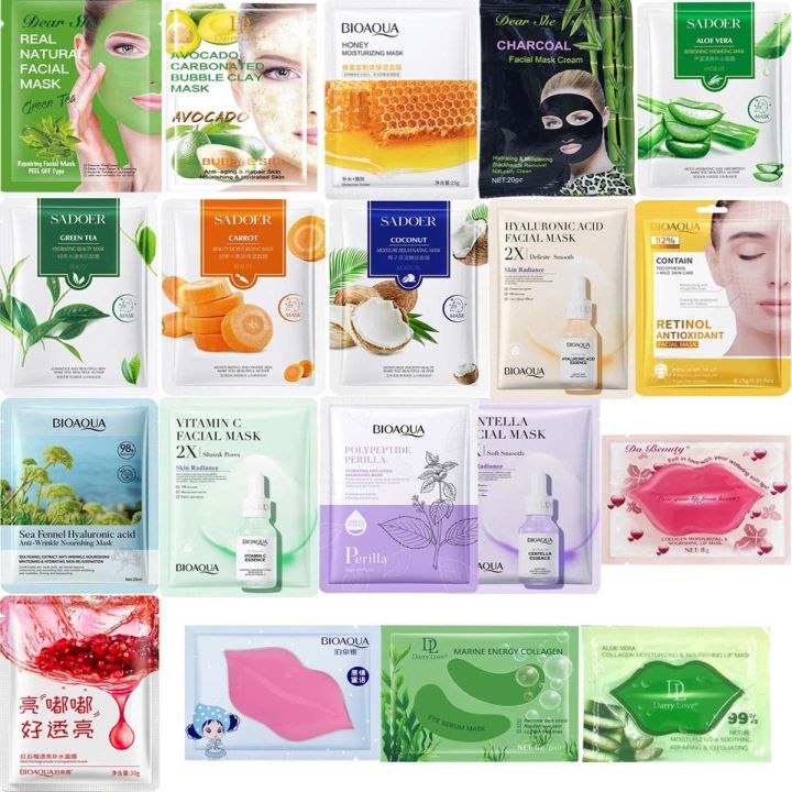BIOAQUA Pack of 15 Face Care Solution Eye and hand Solution Skin Care Series