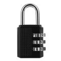 3 Dial Digit Password Lock Medium Size Combination Suitcase Luggage Lock Metal Code Padlock Zinc Alloy Cupboard Cabinet Locker. 