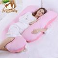 Full body Support PregnancyPillow | U-shaped Maternity Pillow - Ball Fiber Filled | Size 29 x 56 x 10 Inches. 
