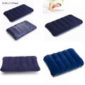 1Pcs Car Travel Air Cushion Rest Square Pillow Blue Inflatable Bed Outdoor Pillows 47x30cm. 