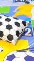 Football Kids Parcale Bedsheet. 