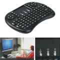 Tablet Bluetooth Keyboard Mini 2.4G Wireless Keyboard with Touchpad for PC Android Smart TV BOX (N). 