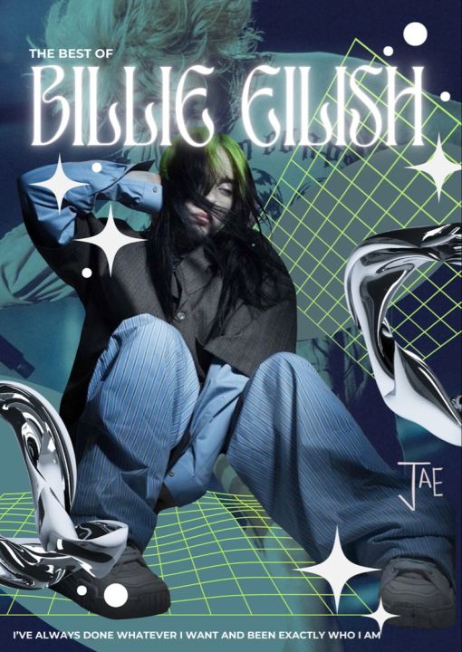 A5%20uncut%20Billi%20Eilish%20Stickers,%20Singer%20,%20Bad%20Guy%20green%20American%20-%20Image%207