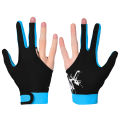 MeterMall 3 Finger Snooker Gloves, Billiard Pool Gloves, Stretchy Billiards Gloves, Anti Slip And Breathable Pool Cue Gloves Snooker Cue Sport Glove For Men Women. 
