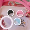 Light Ring For Mobile Lens Selfie Lamp Flash Backlight Selfie Light LED Luminous Clip Lamp Photography Video Makeup Ringlight-White. 