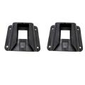 2X Bicycle Carrier Block Adapter for Brompton Folding Bike Bag Rack Holder ABS Front Carrier Block Mounting. 