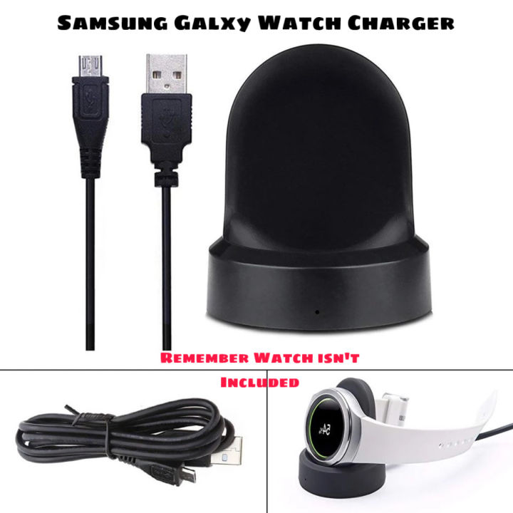 Wireless Magnetic Charging Dock for Samsung Galaxy Watch S3 Gear Sport R600 Smart Watches