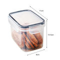 Sealed Storage Jar Box Vacuum Proof Transparent Airtight Kitchen Organizer. 