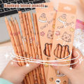 12Pcs/Set Cute Cartoon HB Standard Wooden Pencil Kawaii Capybara Student Stationery Writing Drawing Pencils School Office Supply. 