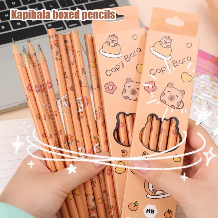12Pcs/Set%20Cute%20Cartoon%20HB%20Standard%20Wooden%20Pencil%20Kawaii%20Capybara%20Student%20Stationery%20Writing%20Drawing%20Pencils%20School%20Office%20Supply%20-%20Image%208