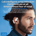 ♥Original Product+FREE Shipping+COD♥VIVO-V21 Open Ear Earbuds Noise-Canceling Ergonomic Ear Buds Lightweight IPX5 Waterproof Wireless Headphones Hands-free Calls For. 