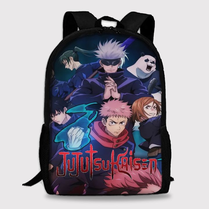 Jujutsu Kaisen Backpack For Anime Boys and Girls Fans College Bag