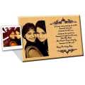 Customized Laser Engraved Picture frame-Print Your Own Image size 8*10. 