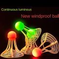 1/2/5pcs Glowing Super Resistant Luminous Badminton with LED Light Badminton Accessories Fluorescent Shuttlecocks Nylon Ball LED Badminton Ball Sports. 