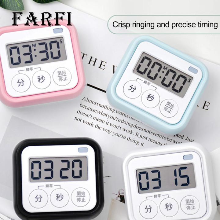 Timer for Kids Multi-mode Magnetic Timer with Large Screen Perfect for Study Kitchen Muteable Visual Top Choice for Southeast Asian Buyers Refrigerator Timer