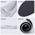 【Footprint】 Thickening Cotton 3D Support Elastic Shoes Insoles Breathable High Heel Shoes Pad. 