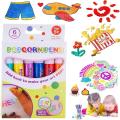 pigment Magic Puffy Pens Gift 1/6Pcs 6 colors in a box Bubble Pen Popcorn Pen for Art Crafts Kid's Crafts Educational Artistic. 