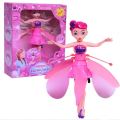 Sensor Princess Flying Doll Magic Flying Fairy Princess Doll Sky Dancer Flying Butterfly Doll Infrared Induction Flying Light Up Toy Playing Game Fairy Remote Control. 