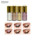julystar Silky Glow Liquid Eyeshadow Highlighter Quick Dray Best Shine  For Girls And Women 15ml. 