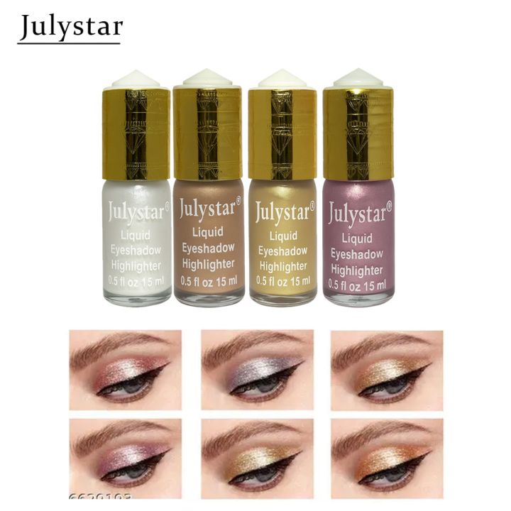 julystar%20Silky%20Glow%20Liquid%20Eyeshadow%20Highlighter%20Quick%20Dray%20Best%20Shine%20%20For%20Girls%20And%20Women%2015ml%20-%20Image%202