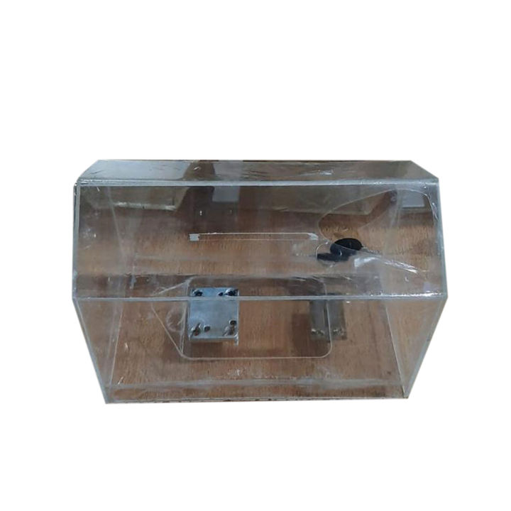 Acrylic Chanda box, Charity and Donation lock box